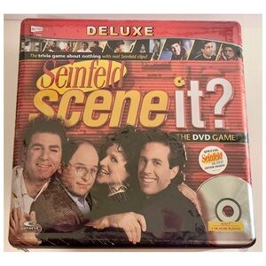 Seinfeld Scene It Deluxe DVD Game Brand New Sealed Trivia Party Game